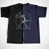 Coolmind 100% Bawełna Najwyższej Jakości Drukuj Mężczyźni T Shirt Casual Loose Loose Sleeve Sleeve Mężczyźni Tshirt O-Neck Cool Men T-Shirt Koszulki Topy G1222