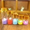 8 ml 15 ml 20 ml 25 ml Bouteilles En Verre pour la Décoration De Mariage Pots Vides Couleur Or Cap Cadeau De Noël 100 pcs bonne quantité