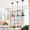 Noordse loft hanglampen E27 LED Modern Creative Hanging Lamp Design Diy voor slaapkamer woonkamer keuken restaurant armaturen