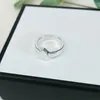남성과 여성을위한 하트가있는 2022 실버 도금 반지 약혼 웨딩 쥬얼리 애인 선물