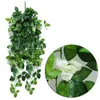 Newartificial Hanging Rose Flowers Party Garden Dekoration 7 Färger Eco-Friendly Leaf Garland Plants Vine Leaves DIY EWB6734