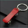 Keychains Fashion Aessories Sport Rotatable Skateboard Keychain Key Rings Holders Skate Board Bag Hangs Gwe11663 Drop Delivery 2021 S3P1N