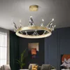 Kolye lambaları Modern Gold Taç Metal Led Düzenlenebilir Işıklar Yatak Odası Kütle K9 Kristal Asma Lamba Romantik Kapalı Aydınlatma Armatürleri
