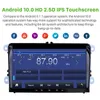 2din 9 polegadas gps carro dvd player multimídia android 10.0 rádio para skoda/seat/volkswagen/vw/passat b7/polo/golf 5 6