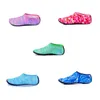 Unisex Buty wodne Skarpety Drukowanie Kolor Lato Aqua Beach Sneakers Nadmorski Sneaker Kapcie dla mężczyzn Kobiety Y0714