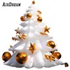 Giant LED lighted Outdoor inflatable Christmas tree decorations commercial new year decor decorated for Mall Holiday Decoration