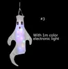 LED Decor Halloween Decoraties Props Pumpkin Heks Ghost Windsocks Vlaggen Wind Streamer voor Home Yard Patio Outdoor Decortion Party Supplies XD24722