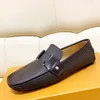 مصمم الرجال أحذية Loafer Hockenheim Moccasins Canvas Arizona Monte Carlo Leather Pinitions Account Fashion Flate Flat Flat With Box 306