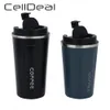 Stainless Steel Coffee Mug 380/510ml Multipurpose Portable Car Vacuum Flasks Cup Fitness Running Gym Sport Water Bottler