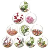 Juldekorationer Öppnande transparent plastboll Baubles 4cm till 14 cm trädprydnadsfest bröllop Clear Balls Supplies 2023