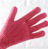 Wholesale Moisturizing Spa Skin Care Cloth Bath Glove Five Fingers Exfoliating Gloves Face Body Bathing Durable Soft Gloves 682 S2