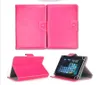 Uniwersalne regulowane stojaki skórzane PU dla 7 8 9 10 cali tablet PC Mid PSP Pad iPad Covers UF156