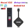 Mecool KD2 TV Box Android 11 2T2R Amlogic S905Y4 Dual WiFi BT5.1 Media Player Set Top Box USB-Micro Cable