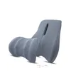 Cuscini di seduta Cuscino per massaggio al collo dell'auto Poggiatesta in memory foam Supporto per la testa automatico lombare per cuscino per sedia da ufficio