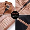 Men Autumn Brand Causal Vintage Warm Fleece Leather Jacket Coat Men Spring Outfit Motor Biker PU Leather Jacket Men 4XL 211111