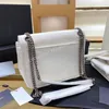 Luxurys Women Designers Ni-kis Pleats Shoulder Chain Flap Bag Handbag Purse Tofu Crossbody Clutch Tots Classic White Bags Handbags Totes Backpack Purses Wallet