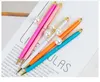 Pearl Ball Metal Pens Ballpen Fashion Girl Big-pearl Ballpoint Pen For School Stationery Office Supplies SN3256