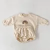 Herbst Infant Baby Jungen Mädchen Langarm Regenbogen Top + Shorts Hosen Kleidung Sets Kinder Junge Mädchen Kleidung Anzug 210521