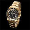 mens automatic nice mechanical ceramics watche 41mm alloy Gliding clasp Swimming wristwatches sapphire luminous watch well factory1537548