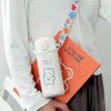Ev yapımı Termos Kupası Kadın Küçük Sevimli Ayı Kore Tarzı Basit Kız Öğrenci Çanta ile Uygun Kişilik Trend 211109
