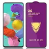 Och tempererat glasskärmskydd full limtäckning Curved Premium Protective Cover Film Guard för Samsung Galaxy Not 21 Fe 20 A02 A12 A22 A32 A42 A52 A72 A82 A92