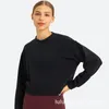 Womens T-shirt Tops Tee Designers kleding kleding sweatbroek vrouwen trainingspakken herfst winter korte yoga trui losse casual sporten jas