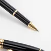 Simple Classical Style Business Pen Gold Silver Metal Signature Pens School Student Teacher Office Writing Gifts Favor
