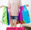 Cute Strawberry Shopping Bag Reusable Eco-Friendly Shopping Tote Portable Folding Storage Bags Pouch Supermarket Tote Bags CCF4788