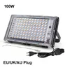 LED Grow Lights 50W 100W Full Spectrum Light med EU-kontakt 1.5m Switch AC180-245V Phyto Lamp IP65 Vattentät