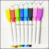 Inne Długopisy Pisanie Materiały Office School Business Industrial Colorf Black Classroom Whiteboard Pen Suche White Board Markery Zbudowane w Erase