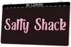 LC0153 Salty Shack Light Sign Incisione 3D