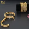 Bangle Aiind Jewelry Bransoletki Plated Moda Bransoletki Dla Kobiet Afryki Hurtownie Projektant Gold Bransoletka Luksusowy Chunky