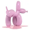 Peepek Sculpture Collectable Figure ballon art chien résine artisanat art mariage décoration de maison 210329