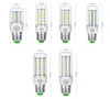 10ピースE27 LED電球220V E14コーンランプ3W 5W 7W 9W 12W 15W GU10 Lampada Bulbs G9ライトB22シャンデリア照明240V