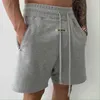 Ren färg Ny mäns shorts sommar varumärke kläder hip hop streetwear manlig kort byxa siksilk avslappnad silke män shorts 2021 x0705