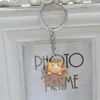 Personalidade criativa Little Cat Box Key Anel para homens homens Kawaii Keychain Fashion Carting Keychains Jóias fofas