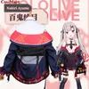 Anime VTuber Hololive Nakiri Ayame Cosplay Kostüm Moda Sevimli Üniformalar Kadın Etkinlik Parti Rol Oyna Giyim XS-XL Yeni Y0913