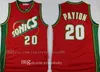 Hommes Basketball Shawn Kemp Jerseys Gary Payton Kevin Durant Ray Allen Cousu Vert Jaune Blanc Rouge Home Away Respirant 100% Cousu