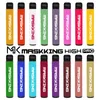 Maskking High Pro Одноразовые Vape Pen E Cigarette Starter Kit Pod Устройство 600 мАч 3.5 мл Предварительно заполненные картриджи электронные пары
