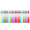 18Pcs Mini Perfume Spray Bottles 10ml Portable Travel Mister Refillable Empty Container Atomizer