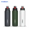FEIJIAN Thermos Shaker Bottle Portable Sport Water Double Wall Stainless Steel Vacuum Flask Tumbler Tritan Lid BPA Free 210615