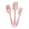 Cozimento Ferramentas de Pastelaria Silicone Creme Raspador DIY Bolo Bolo Manteiga Espátula Misturador Pincelada Cozinha Cozinha Utensílio KDJK2103