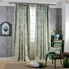 Curtain & Drapes 2021 European Style Fine Knitting Jacquard Fabric High-end Curtains For Living Dining Room Bedroom