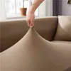 Khaki Solid Color Sofa Cover voor Woonkamer Funda Sofa All-inclusive Polyester Moderne Elastische Corner Couch SnowCover 45009 211102
