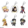 Anime Jojos Bizarre Przygoda Akrylowa Keychain Cartoon Jotaro Kujo Postać Prezenty Kluczowe Uchwyt Uchwyt Wisiorek Key Chain G1019