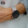 女性の腕時計ファッションカジュアルジャパンクォーツ移動防水トップ高級ブランドステンレススチールメッシュストラップレディース腕時計210527