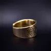 Vintage Archangel Metatron Warrior Knight Angel of Life Seal Adjustable Rings for Men Solomon Kabbalah Ring Amulet Aesthetic282B