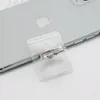 Universal transparente anillo de dedo teléfono móvil Smartphone soporte para iPhone 12 Xiaomi Samsung teléfono inteligente soporte de montaje para coche