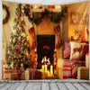 Tapestries Christmas Decoration Tapestry Bedroom Dormitory Party Background