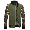 New Tide Mäns Camouflage Jacket Youth Stitching Fritid Självodling Mäns Coat Tunna Personliga Mäns Jacka 79Wy X0710